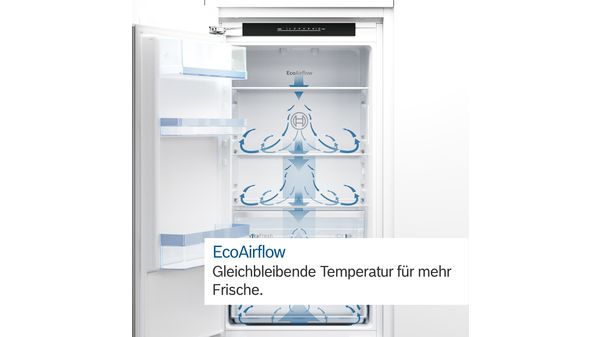 Serie 2 Einbau-Kühlschrank 88 x 56 cm Schleppscharnier KIR21NSE0 KIR21NSE0-6
