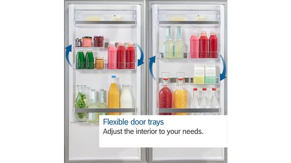 Serie | 6 Free-standing fridge-freezer with freezer at bottom 203 x 60 cm Inox-easyclean KGN39AIBT KGN39AIBT-16