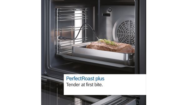 Series 8 Built-in oven with added steam function 60 x 60 cm Carbon black HRG8769C7 HRG8769C7-8