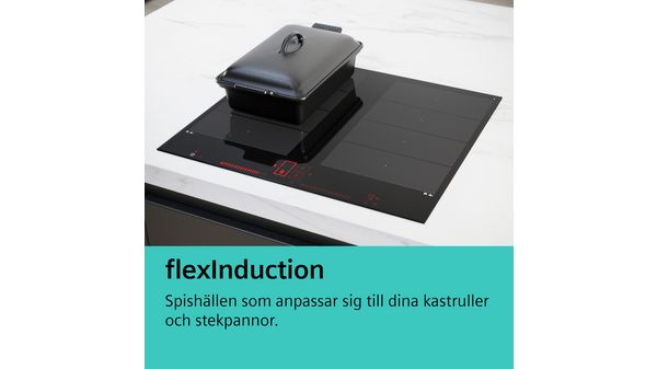 iQ700 Gashäll 90 cm Glaskeramik, Svart ER9A6SB70 ER9A6SB70-8