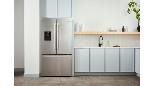 B36CD50SNS by Bosch - 500 Series French Door Bottom Mount Refrigerator 36  Easy clean stainless steel B36CD50SNS