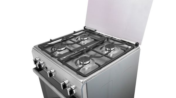 Serie 2 Cocina de gas de libre instalación Gris claro HSG14I21SE HSG14I21SE-3