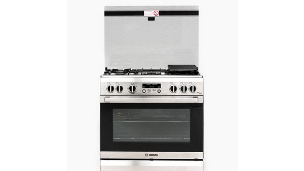 Serie 4 Cocina de gas de libre instalación Acero inoxidable HSK12I26SE HSK12I26SE-2