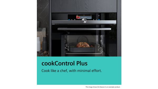 iQ700 Kompakt ångugn 60 x 45 cm Rostfritt stål CS656GBS2 CS656GBS2-10