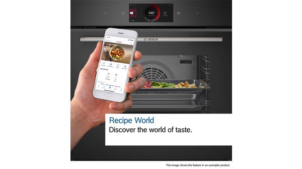 Serie 8 Horno 60 x 60 cm Negro HBG7541B1 HBG7541B1-8