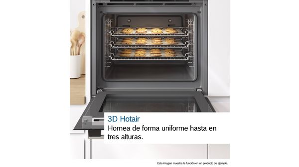 Serie 2 Horno 60 x 60 cm Acero inoxidable HBF113BR0 HBF113BR0-6