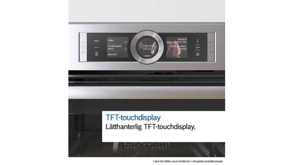 Serie 8 Kompakt ångugn 60 x 45 cm Carbon black CSG856NC1 CSG856NC1-6