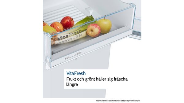 Serie 4 Kombinerad kyl/frys 186 x 60 cm Inox-Look KGV36VLEAS KGV36VLEAS-7