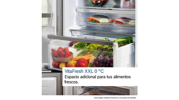 Serie 4 Frigorífico combi  integrable 193.5 x 69.1 cm Puerta deslizante KBN96VSE0 KBN96VSE0-6