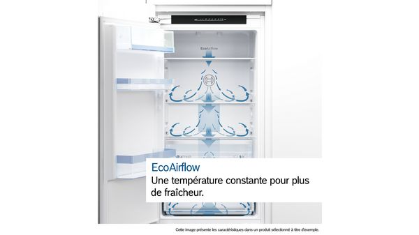 Série 6 Réfrigérateur intégrable avec compartiment de congélation 102.5 x 56 cm Charnières plates SoftClose KIL32ADD1 KIL32ADD1-8