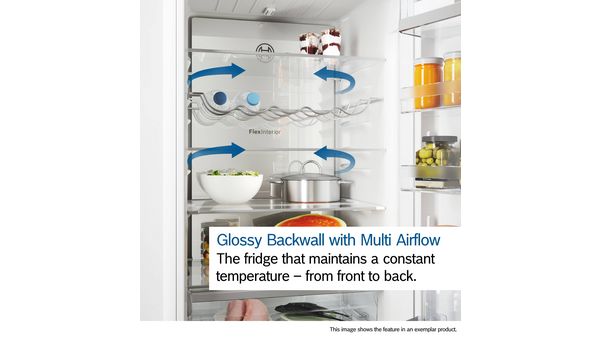 Series 4 Free-standing fridge-freezer with freezer at bottom 186 x 60 cm White KGN362WDFG KGN362WDFG-13