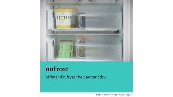 iQ300 Køle-/fryseskab 203 x 70 cm Fingeraftryk afvisende børstet stål , Total noFrost KG49N2IDF KG49N2IDF-10