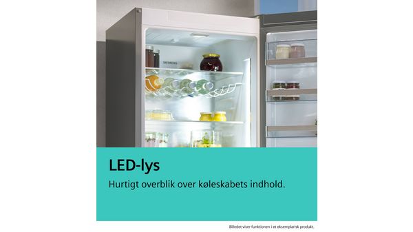 iQ300 Køle-/fryseskab 203 x 70 cm Fingeraftryk afvisende børstet stål , Total noFrost KG49NXIEP KG49NXIEP-10