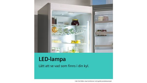 iQ300 Kombinerad kyl/frys 186 x 60 cm Vit KG36V6WEP KG36V6WEP-8