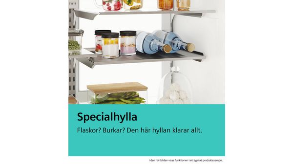 iQ700 Kylskåp 186 x 60 cm Borstat stål med antiFingerprint KS36FPIDP KS36FPIDP-8