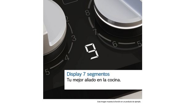 Serie 8 Placa de gas 90 cm Vidrio templado, Negro PRS9A6H40 PRS9A6H40-11