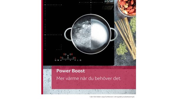 N 70 Induktionshäll 80 cm utan ram T58FHS1L0 T58FHS1L0-6