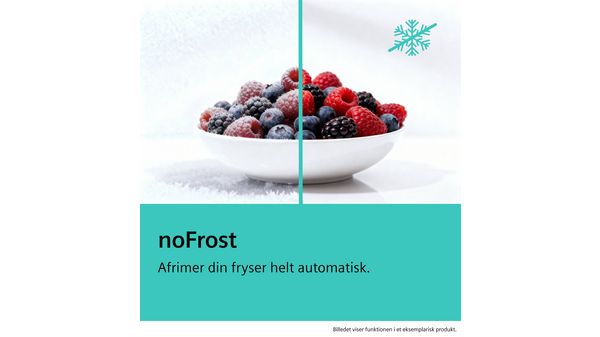 iQ100 Integrerbart køle-/fryseskab 193.5 x 54.1 cm glidende hængsel KI96NNSE0 KI96NNSE0-12