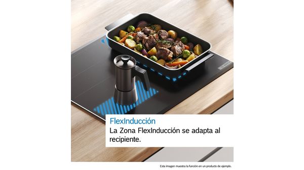 Serie 8 Placa de inducción con extractor integrado 80 cm con perfiles  PXX875D67E PXX875D67E-6