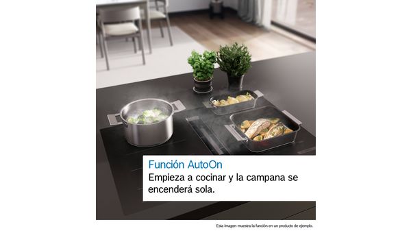 Serie 6 Placa de inducción con extractor integrado 80 cm sin perfiles PVQ811F15E PVQ811F15E-6