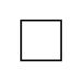 Quadratisches Symbol für Trocknen im Wäschetrockner.