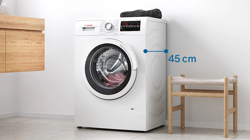 SlimLine washing machines