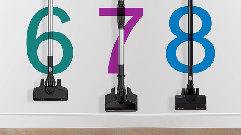Επαναφορτιζόμενες ηλεκτρικές σκούπες Unlimited | Bosch