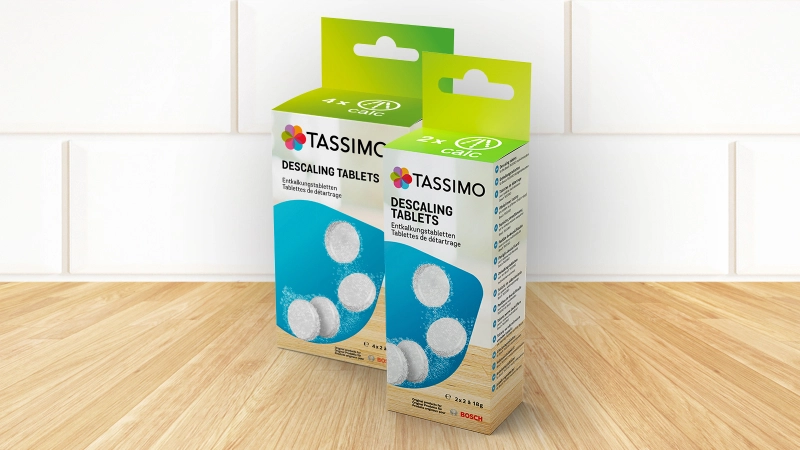 Descalcificadores y filtros de agua para multibebidas Tassimo