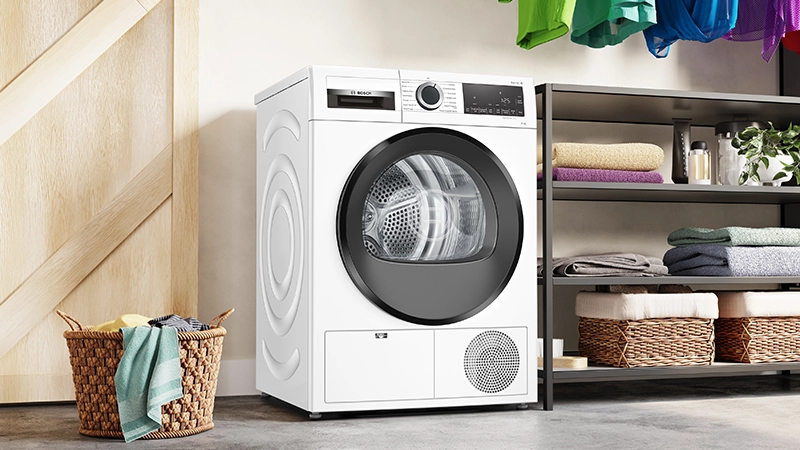 Condenser tumble dryers