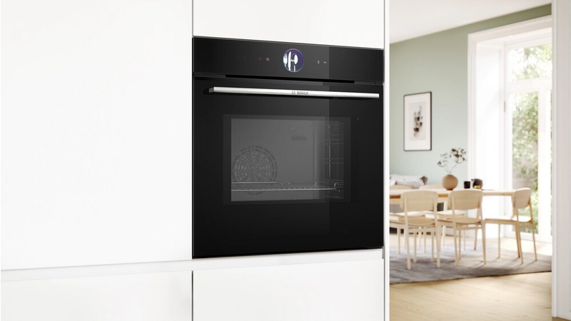 Built-in ovens with microwave