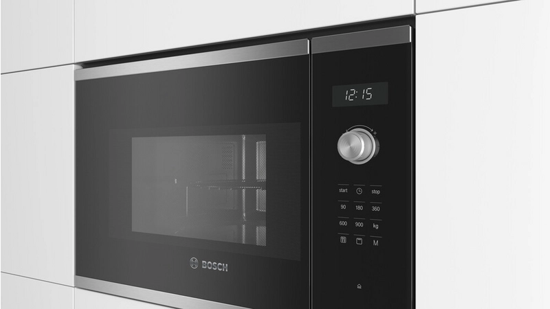 Built-in ovens with microwave
