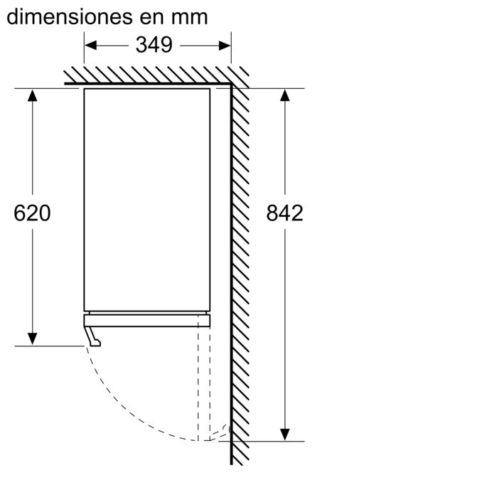 Serie 6 Vinoteca integrable 81.8 x 29.8 cm KUW20VHF0 KUW20VHF0-8
