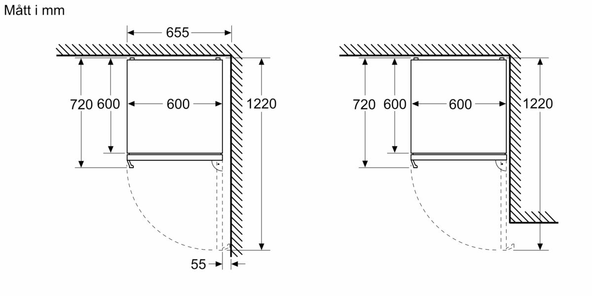 Serie 6 Kombinerad kyl/frys 203 x 60 cm Borstat stål med anti-fingerprint, Total No Frost KGN39AICU KGN39AICU-18