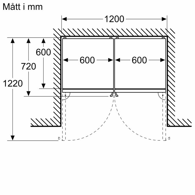 Serie 6 Kombinerad kyl/frys 203 x 60 cm Borstat stål med anti-fingerprint, Total No Frost KGN39AICU KGN39AICU-17