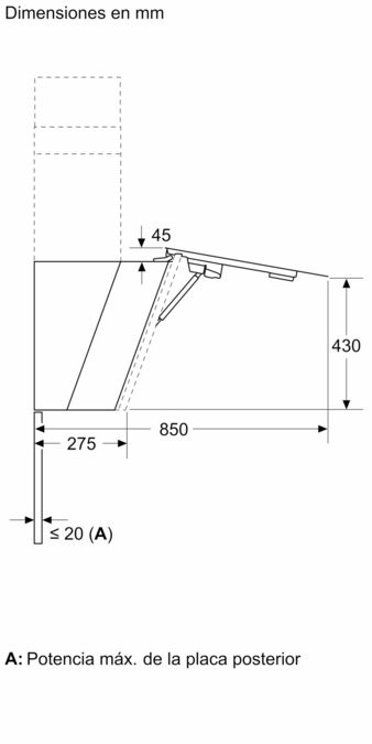 Serie 8 wall-mounted cooker hood 90 cm Cristal negro, Cristal negro DWK91LT60 DWK91LT60-8