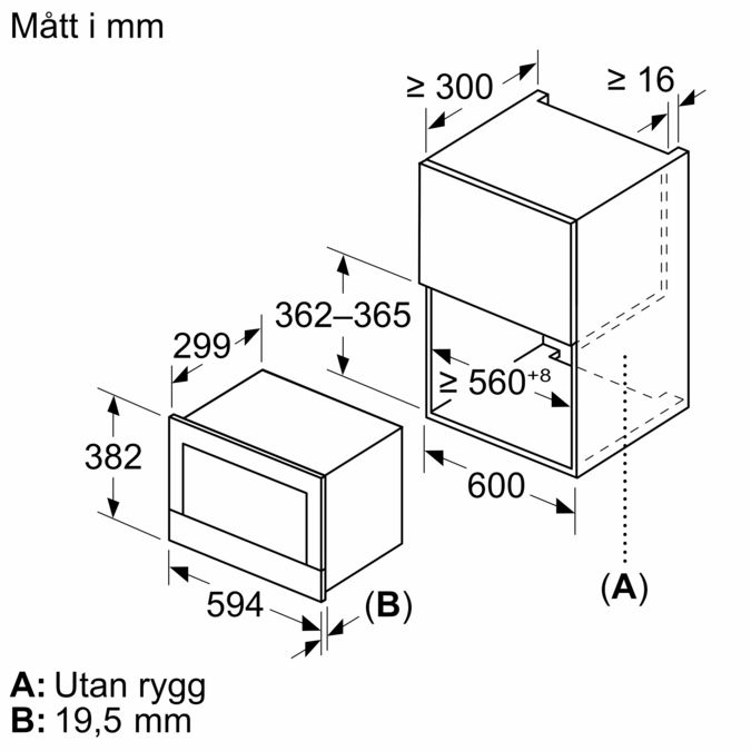 iQ700 Inbyggnadsmikro Vit BF722L1W1 BF722L1W1-8