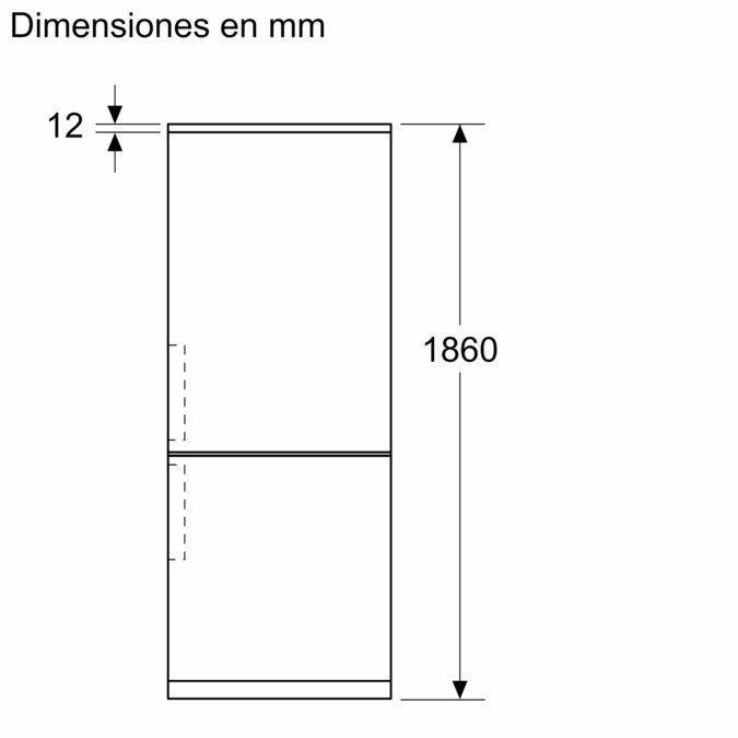 Serie 8 Frigorífico combinado de libre instalación 186 x 86 cm Acero negro cepillado antihuellas, Total No Frost KGP86AXB0N KGP86AXB0N-7