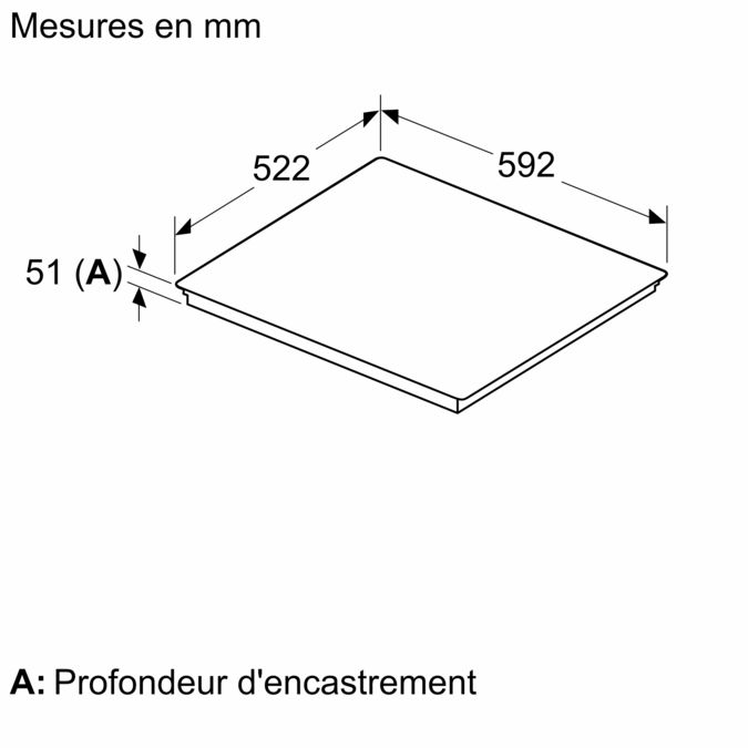 PLAQUE INDUCTION BOSCH PIX61RHC1E - table-de-cuisson