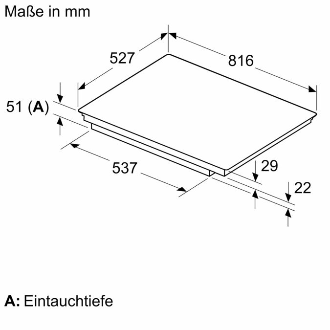 Einbau-Backofen-Set HBA4720B3 + PVW890HC1E Einbau-Backofen, Induktionskochfeld HBDPROTEC2 HBDPROTEC2-7