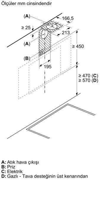 Serie 6 Duvar Tipi Davlumbaz 90 cm Beyaz Cam Yüzey DWK97PJ20T DWK97PJ20T-9