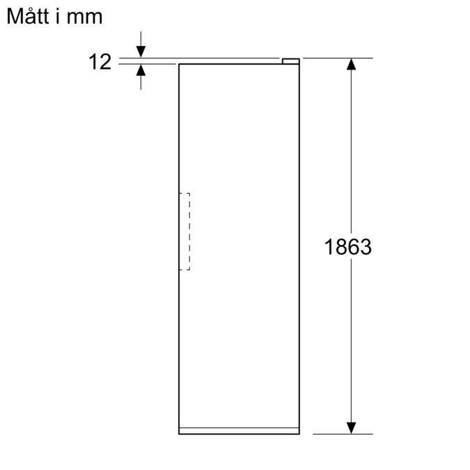 B-vara -iQ500 Kylskåp 186.2 x 59.5 cm blackSteel KS36NAXCG-B KS36NAXCG-B-16