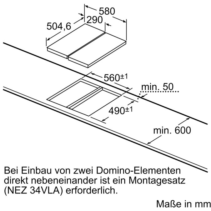 Serie | 2 Domino-Kochfeld, Elektro 30 cm PCX345E PCX345E-9