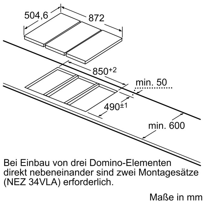 Serie | 2 Domino-Kochfeld, Elektro 30 cm PCX345E PCX345E-6