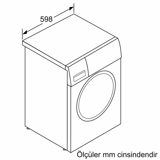 Tam otomatik çamaşır Makinesi WAT28681TR WAT28681TR-7