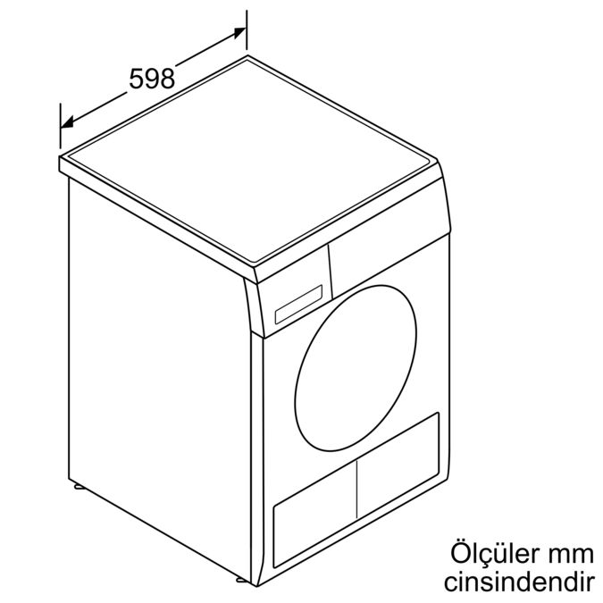 Çamaşır kurutma makinesi WTE8630XTR WTE8630XTR-3