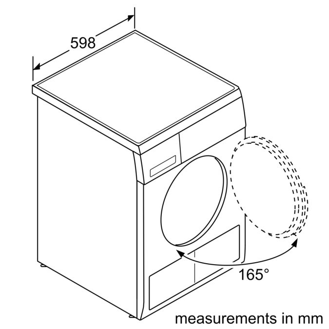 Series 4 condenser tumble dryer 7 kg WTE84100IN WTE84100IN-7