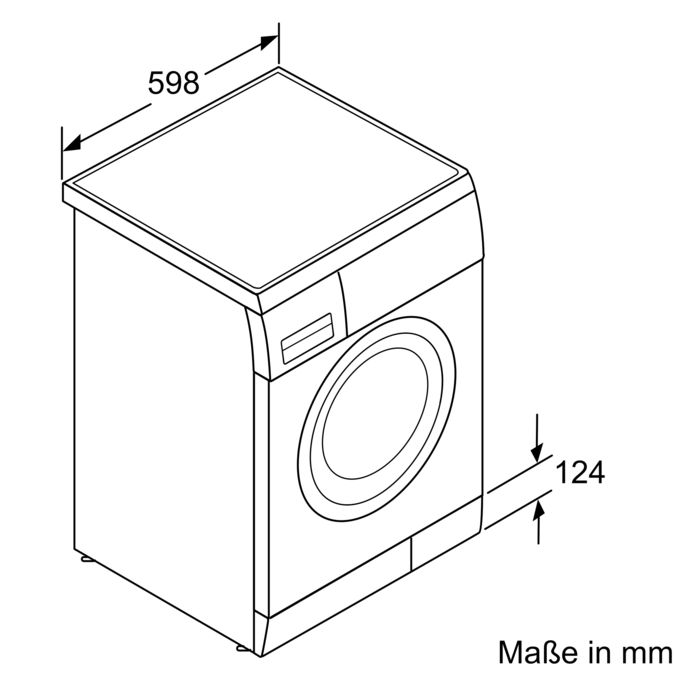Serie | 8 Sensitive Waschvollautomat WAS284SENS WAS284SENS-11