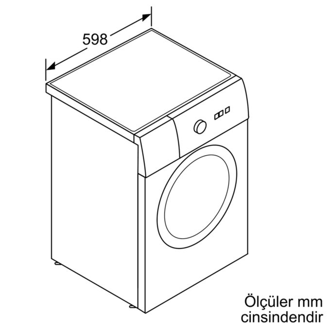Tam otomatik çamaşır Makinesi WAT28681TR WAT28681TR-4