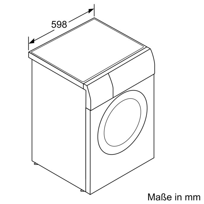 HomeProfessional Waschmaschine, Frontlader 9 kg 1400 U/min. WAV28G40 WAV28G40-11