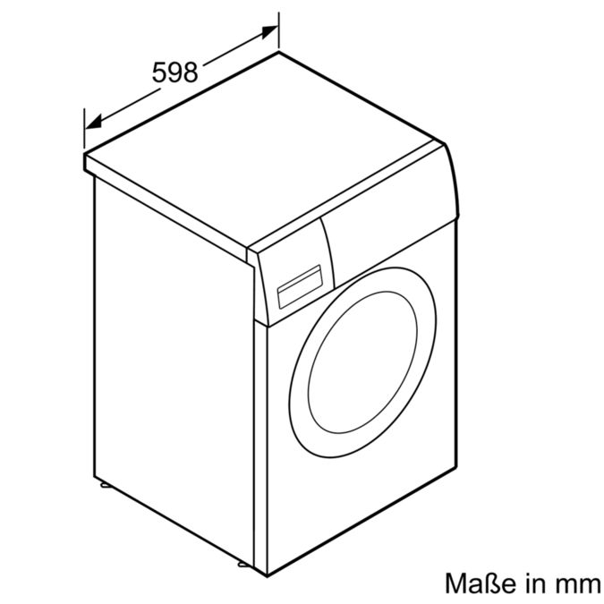 Serie | 4 Tvättmaskin, frontmatad 7 kg 1400 rpm WAN281I7SN WAN281I7SN-5